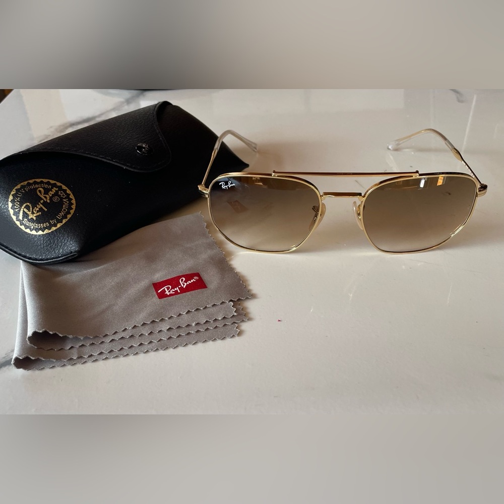 Ray-Ban Rectangle Gradient Sunglasses